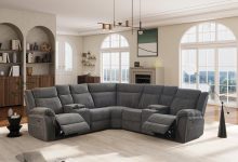 power reclining sectional sofa set
