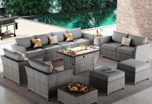 Ovios 13 Piece Patio Furniture Set