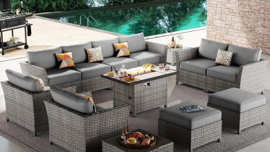 Ovios 13 Piece Patio Furniture Set